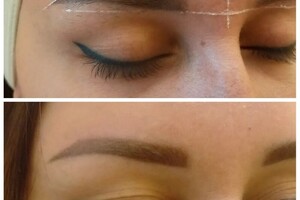 Зальхов Алла Игоревна — Обновление татуажа бровей — Портфолио №8