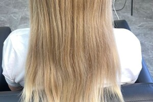 Журавлева Юлия Сергеевна — До комплекса: холодное восстановление + кератиновое выпрямление. — Портфолио №10