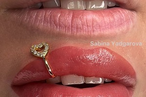 Перманентный макияж губ — Ядгарова Сабина Барноевна
