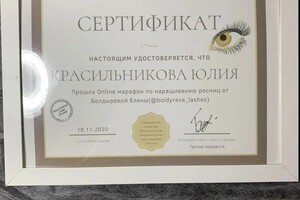 Диплом / сертификат №7 — Красильникова Юлия Викторовна