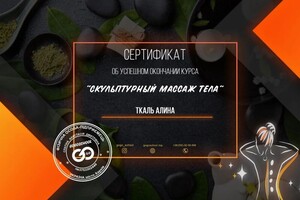 Диплом / сертификат №4 — Ткаль Алина Витальевна