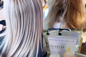 Окрашивание волос, c осветлением; Olaplex — Аймар Самир