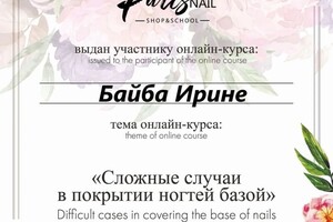 Диплом / сертификат №25 — Байба Ирина Игоревна