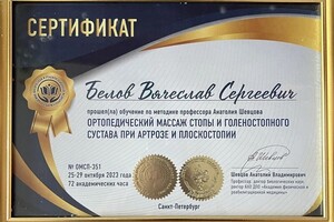 Диплом / сертификат №2 — Белов Вячеслав Сергеевич