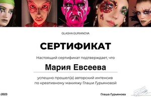 Диплом / сертификат №3 — Евсеева Мария Александровна