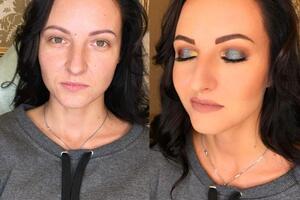 Цветной smoky eyes — Федорова Мария Станиславовна