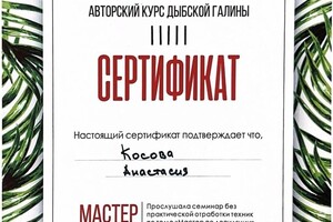 Диплом / сертификат №1 — Фёдорова Анастасия Ивановна