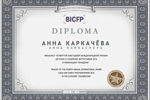 Диплом / сертификат №13 — Каркачева Анна Николаевна