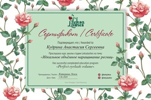 Диплом / сертификат №7 — Кудрина Анастасия Сергеевна