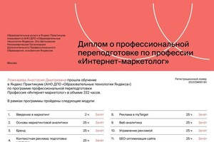 Диплом / сертификат №1 — Ложкарева Анастасия Дмитриевна