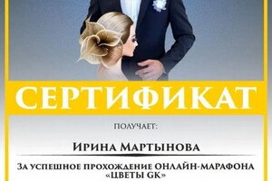 Диплом / сертификат №21 — Мартынова Ирина Ивановна