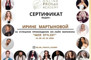 Диплом / сертификат №25 — Мартынова Ирина Ивановна