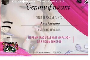 Диплом / сертификат №5 — Радченко Алла Сергеевна