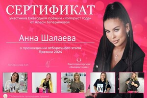 Диплом / сертификат №12 — Шалаева Анна Андреевна