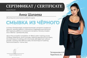 Диплом / сертификат №36 — Шалаева Анна Андреевна