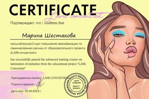 Диплом / сертификат №3 — Шестакова Марина Сергеевна