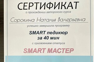 Диплом / сертификат №7 — Сорокина Наталья Валерьевна