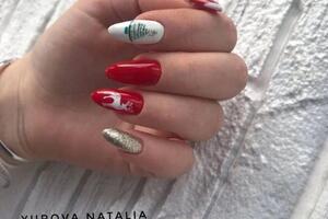 Аппаратный маникюр, наращивание ногтей, покрытие гель лак, дизайн — Юрова Наталья Павловна