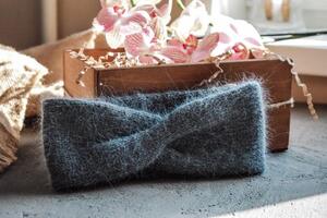 Повязка из пуха норки по вашим меркам. 1100р — Кудейкина Кристина Олеговна