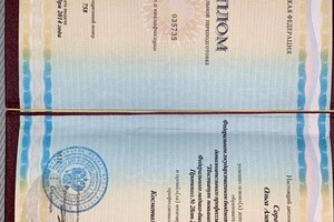 Диплом / сертификат №2 — Сорокина Ольга Александровна