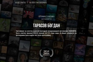 Диплом / сертификат №12 — Тарасов Богдан Николаевич