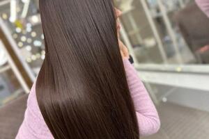 Выполнена стрижка , уход от LOreal . — Киржаева Ольга Юрьевна