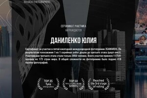 Диплом / сертификат №1 — Даниленко Юлия Николаевна