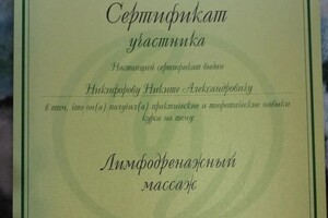 Диплом / сертификат №4 — Никифоров Никита Александрович