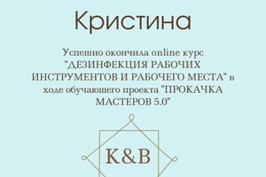 Диплом / сертификат №11 — Венгертнер Кристина Николаевна