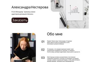 Портфолио №1 — Метельский Николай Олегович