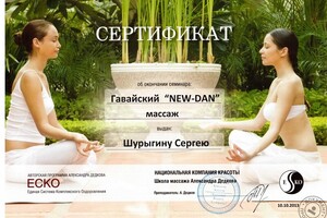 Диплом / сертификат №3 — Шурыгин Сергей Сергеевич