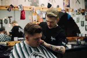 Портфолио №4 — Topdog barbershop