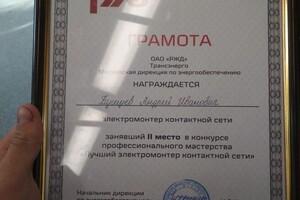 бушуев Андрей Иванович — Диплом / сертификат №2