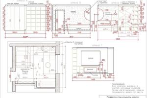 Рабочие чертежи к дизайн проекту. Autocad, Revit — Элмквист Павел Александрович