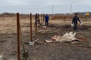 Установка столбов — Юшков Илья Сергеевич