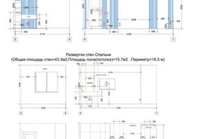 Проект развертки стен — Зиннурова Ильнура Ринатовна