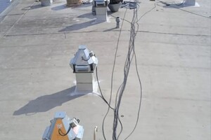 Установка крышных вентиляторов в количестве 50 шт, на пищевом предприятии города Кирова — ЛИДЕР-ГАРАНТ ООО СК
