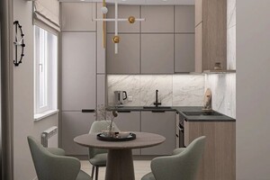 Кухня-гостиная в однокомнатной квартире — Ситникова Елена Юрьевна