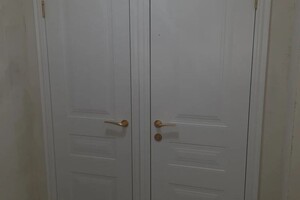 Установка в неподготовленый проём. Заказчик принял решение самостоятельно в дальнейшем заделать пространство над... — Баранчик Николай Владимирович