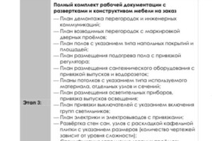 Состав работ, разработки дизайн -проекта — Кондрашова Ирина Юрьевна