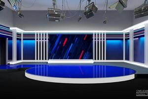 Дизайн-проект телевизионной студии филиала федерального канала, Курск — Чернышова Виктория