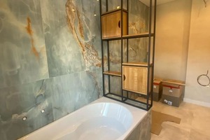 Стеллаж в стиле loft с дубовыми ящиками — Михайлов Максим Викторович