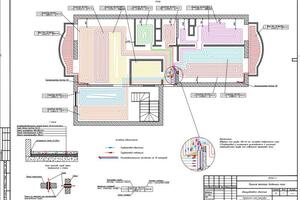 План раскладки теплого пола — Белоковаленко Роман Константинович