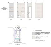 Развертка стен санузла с раскладкой плитки, м. Октябрьское поле — Бельская Юлия Александровна