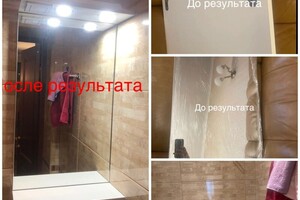 Установка или замена мебельной фурнитуры.; Установить: зеркало, Полку с зеркалом повесить и подключить свет... — Бердиев Сабохиддин Саломиддинович