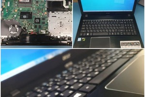 Процесс замены термопасты на игровом ноутбуке (Acer). — Бодуров Сомон Эдибекович