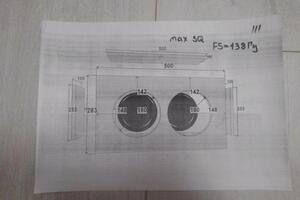 Расчет, изготовление и окрас коробов сабвуфера — Дорохов Давид Владимирович