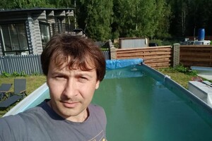 Чистка бассейна. — Дворников Владимир Алексеевич