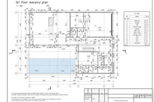 Кладочный план виллы Revit — Фролов Андрей Дмитриевич