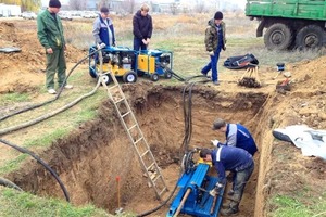 ГНБ бурение погружной установкой — Хасянович Халиков Ринат